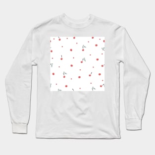 Cherry Pattern Long Sleeve T-Shirt